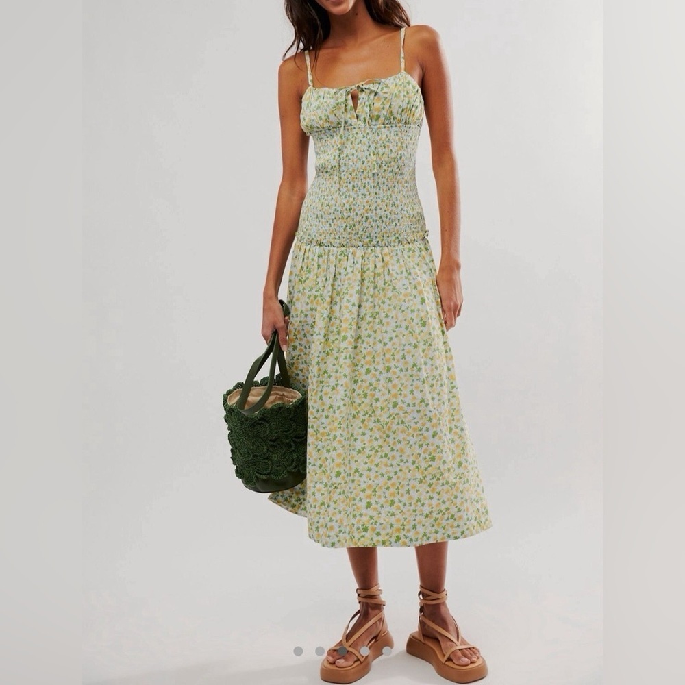 Free People Lavender Daze Dress NEW - Size M - Picture 4 of 11